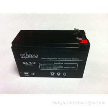 12V 7Ah VRLA AGM/SLA Batteries